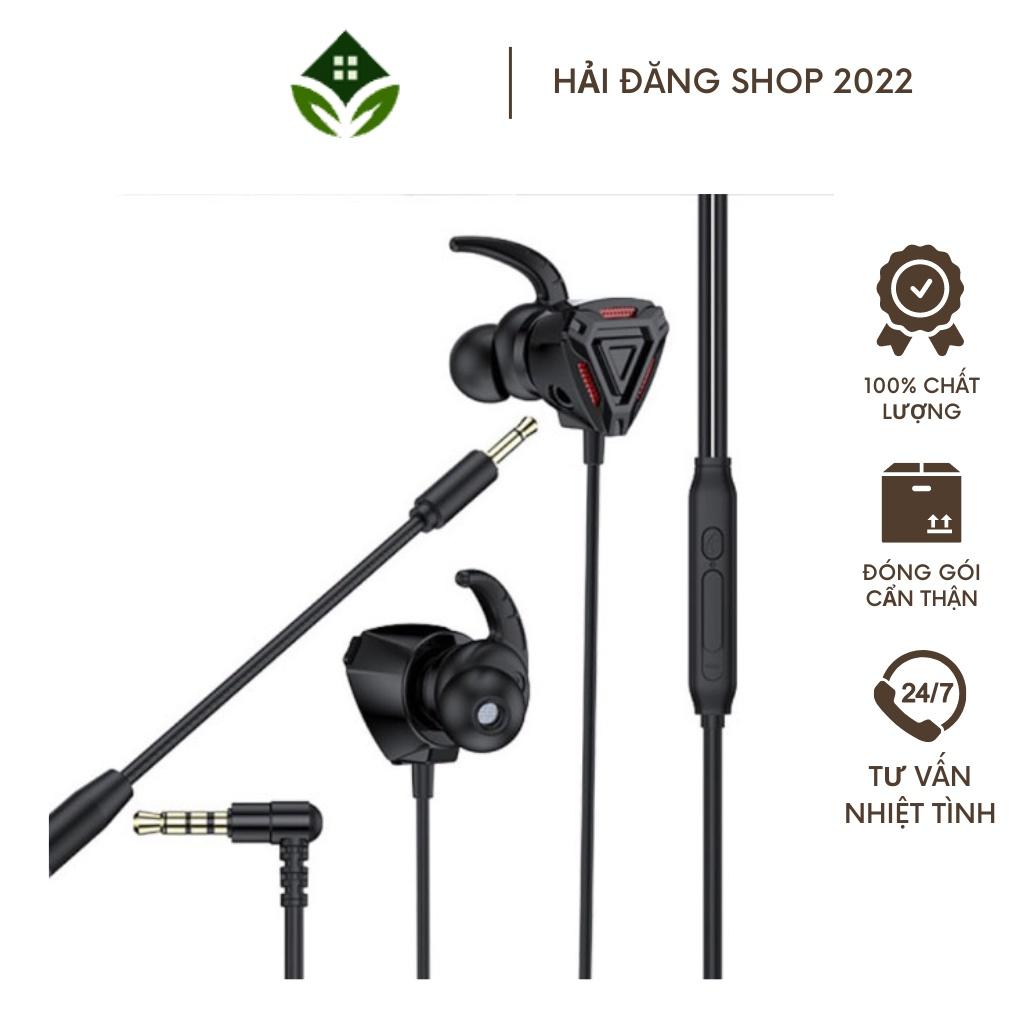 Tai Nghe Gaming Có Dây Mic PC laptop máy tính điện thoại android type-c 3.5mm microphone thu âm chơi game học online