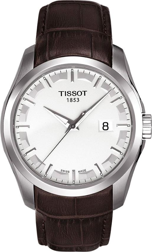 Đồng Hồ Nam Dây Da Tissot T035.410.16.031.00 (39mm) - Nâu