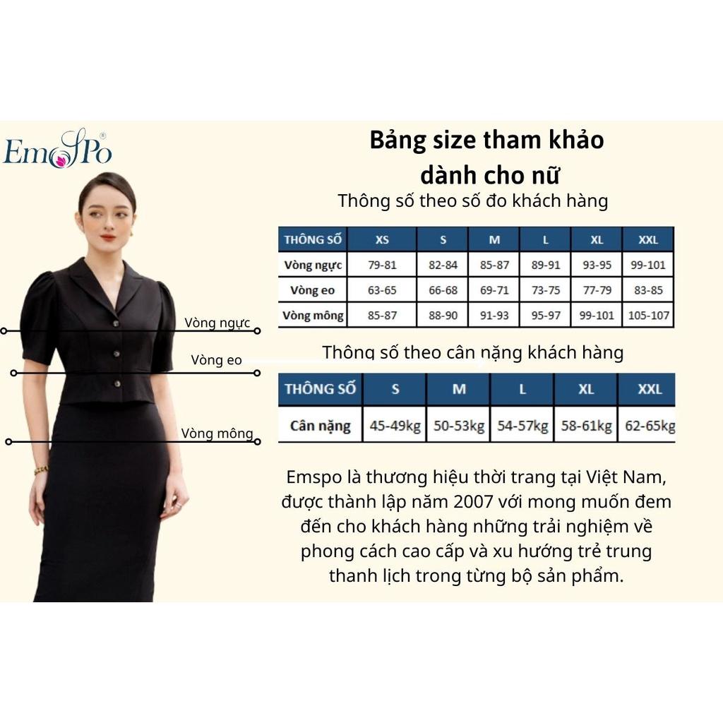 Đầm thun xòe hai dây, bèo hai bên chân váy Emspo DS4125