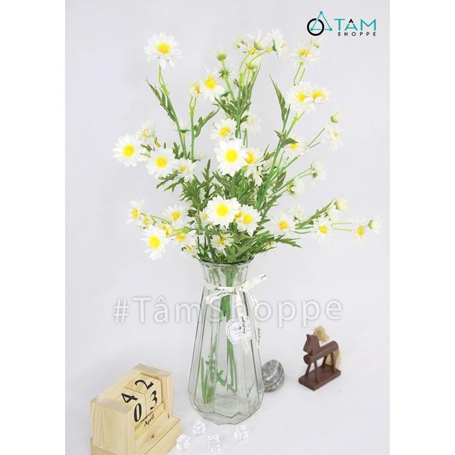 Cành hoa cúc hoa mi giả dáng cành cao CHG-135
