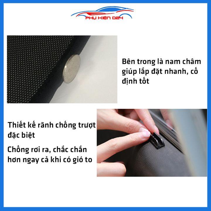 Bộ 4 rèm chắn nắng nam châm Xpander khung cố định chống tia UV