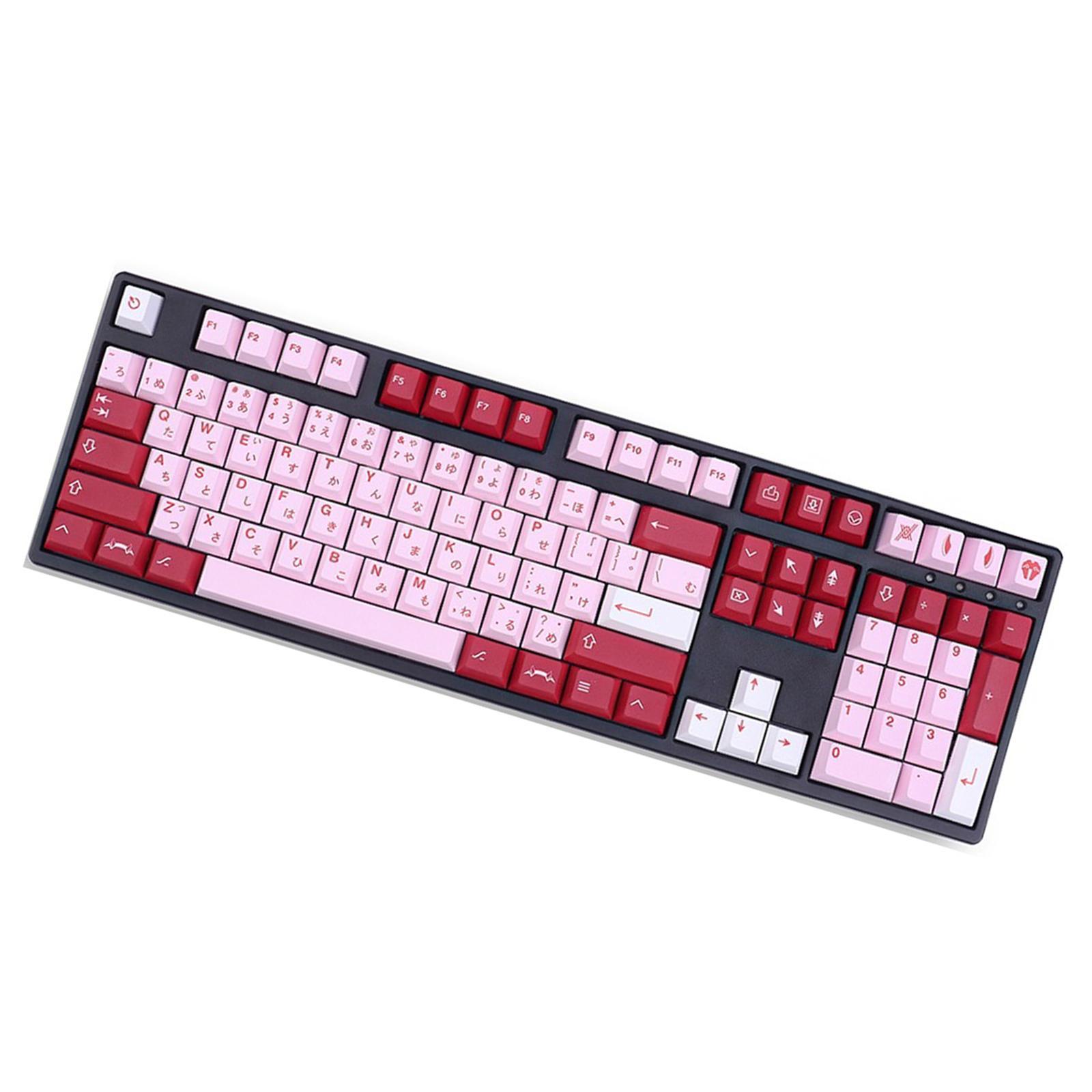DIY PBT 140 Keys Keycaps Cover Cherry Profile for Gaming Mechanical Keyboard