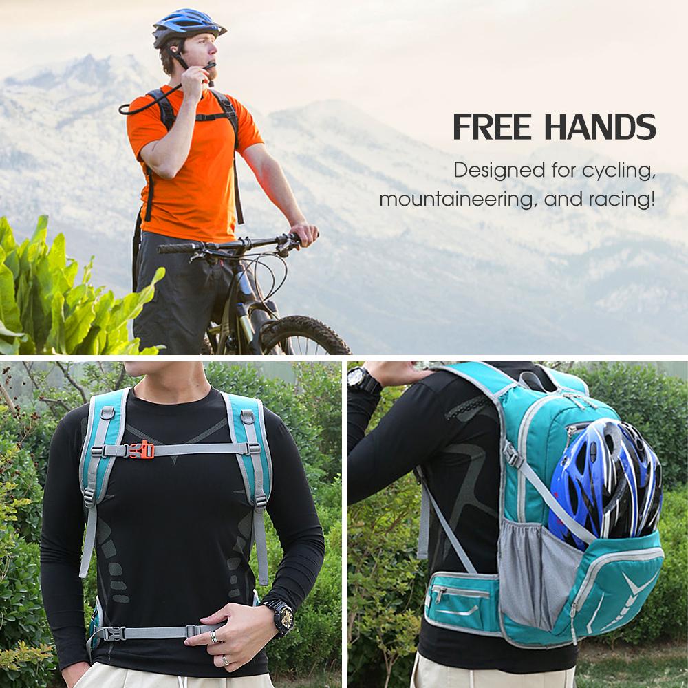 Áo Vest Balo Bền Siêu Nhẹ Chống Nước Phù Hợp Cắm Trại Thể Thao Ngoài Trời Leo Núi