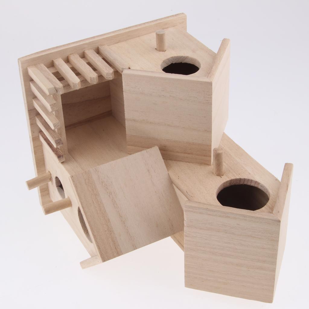 Bird House Nest Dox Wood Nest House Bird Box Wood Birdhouse Garden Decor