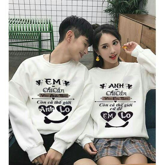 Áo đôi thu đông chất đẹp