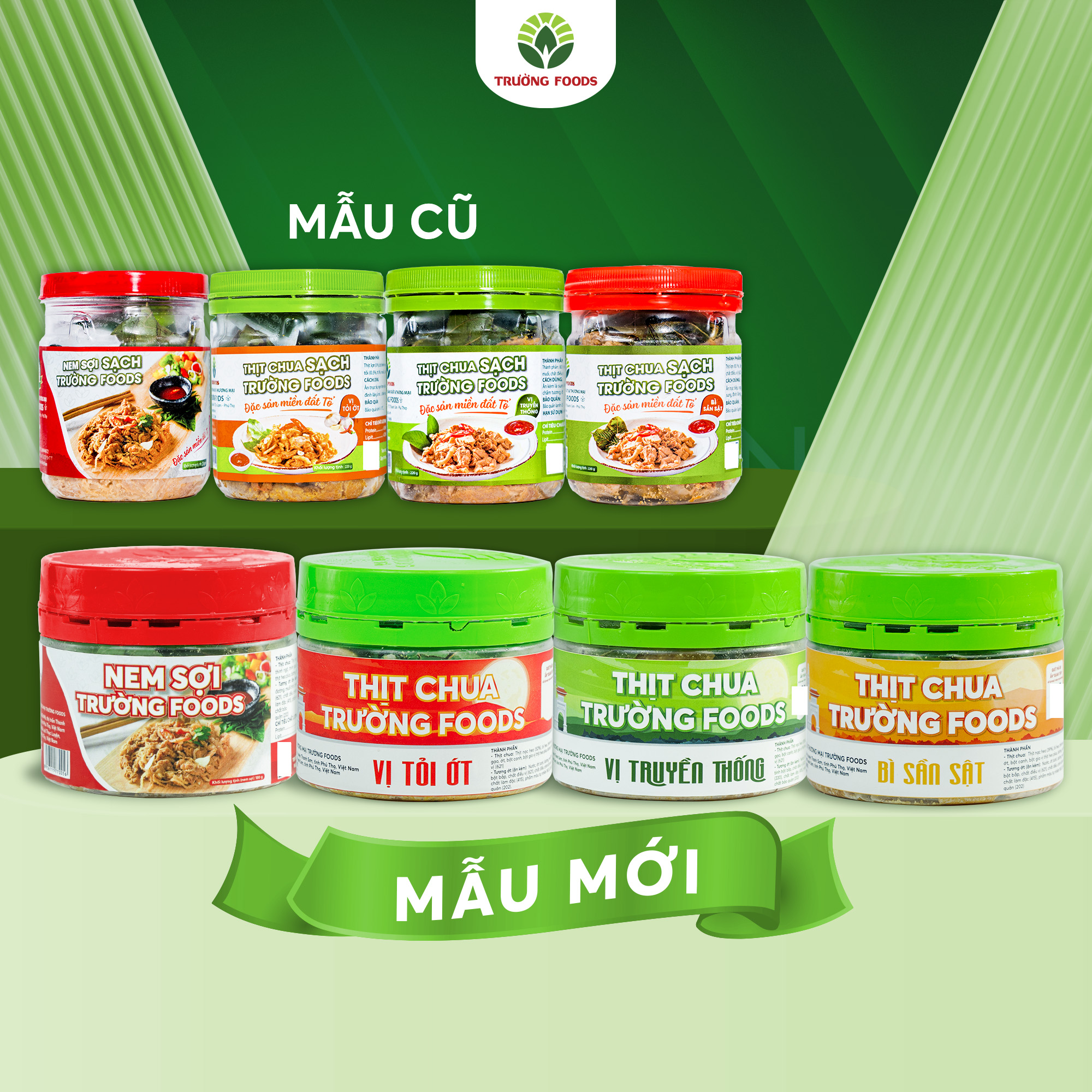 Thịt Chua Tỏi Ớt - Thịt Chua Trường Foods 180g
