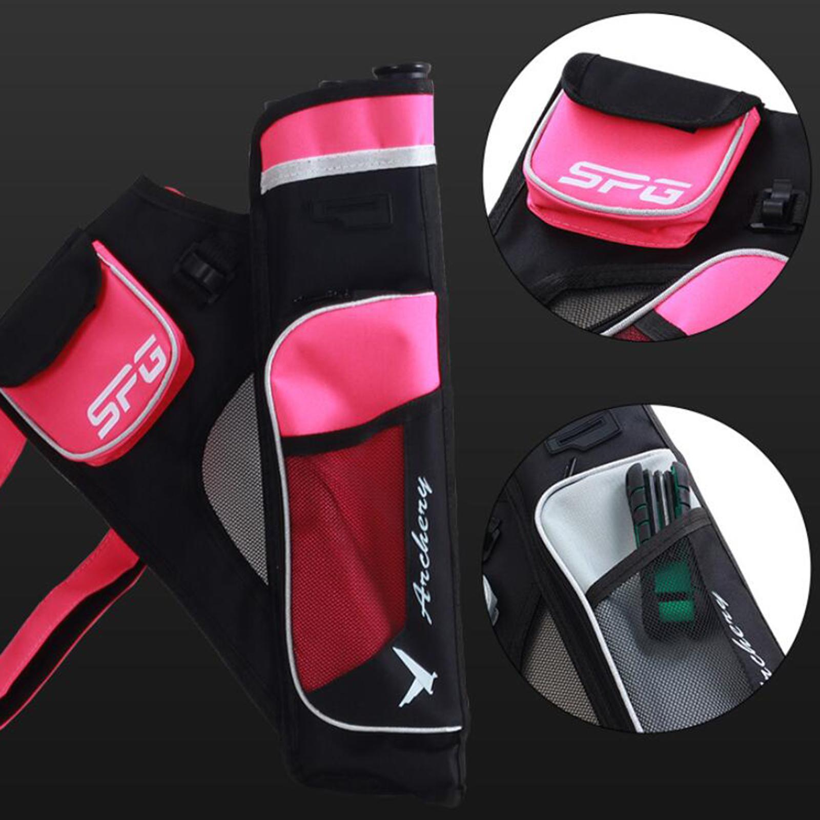 3 Tube Quiver Waist Bag Holder for Recurve Compound Bow Practice