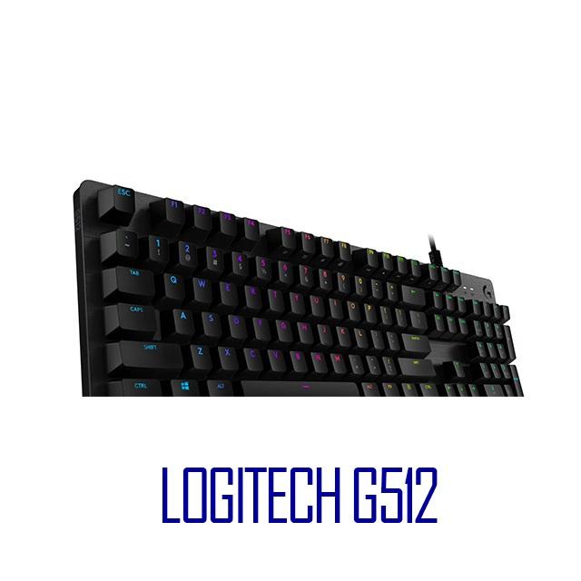 Bàn phím cơ có dây Logitec G512 RGB GX