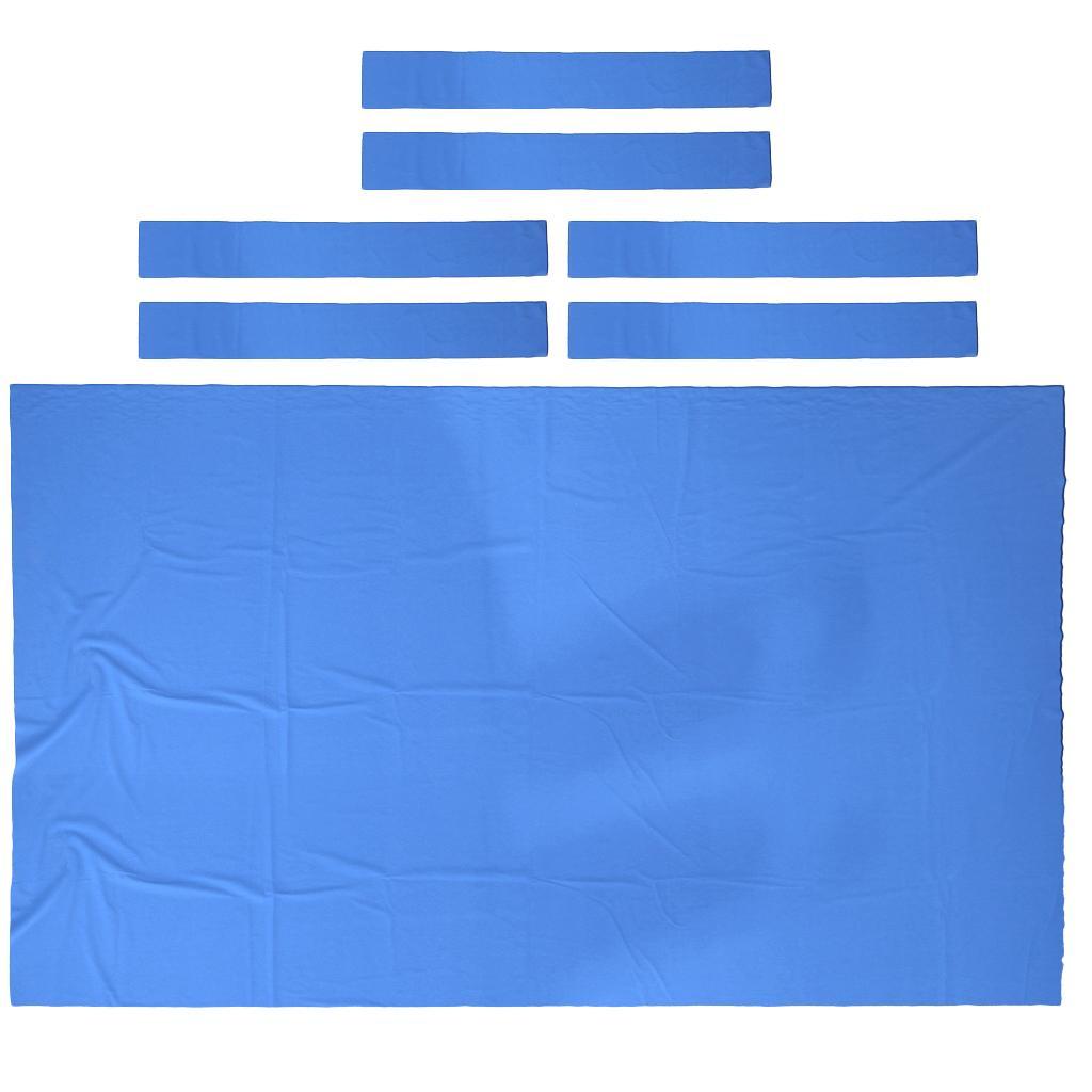 2 Pieces 9 Ft Wool Billiard Pool Table Cloth 9ft Pool Table Felt Accessories