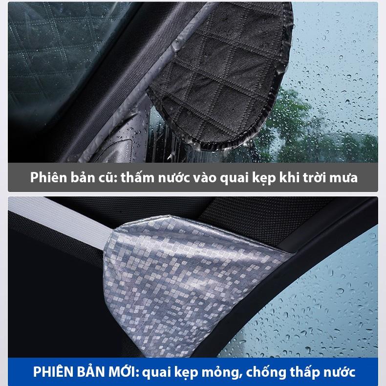 Tấm che nắng, chắn nắng kính lái dạng bạt dày 3 lớp