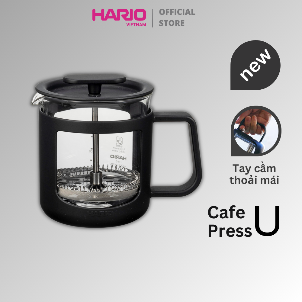 Bình ép trà cà phê kiểu Pháp Hario 300ml