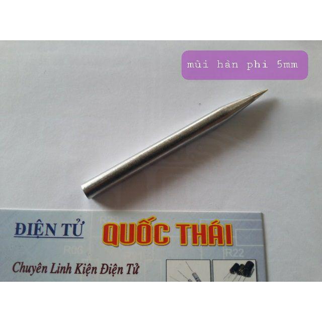 Mũi hàn hợp kim phi 5mm