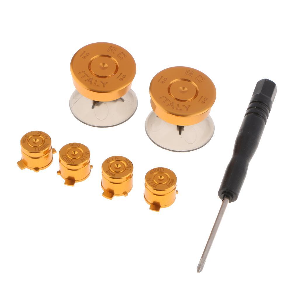 ABXY Buttons + Thumbsticks Analog Stick Mod for Sony PS4 DualShock 4