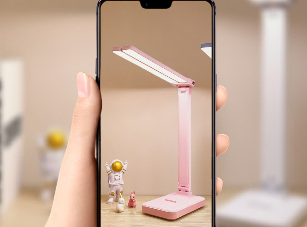 Đèn Học Để Bàn 2 Thanh 3 Chế Độ Sáng , Ánh Sáng Trắng Hoặc Vàng Tùy Chọn Giúp Bảo Vệ Mắt Cảm Ứng Tích Điện Pin, Chống Cận Thị - Chính Hãng