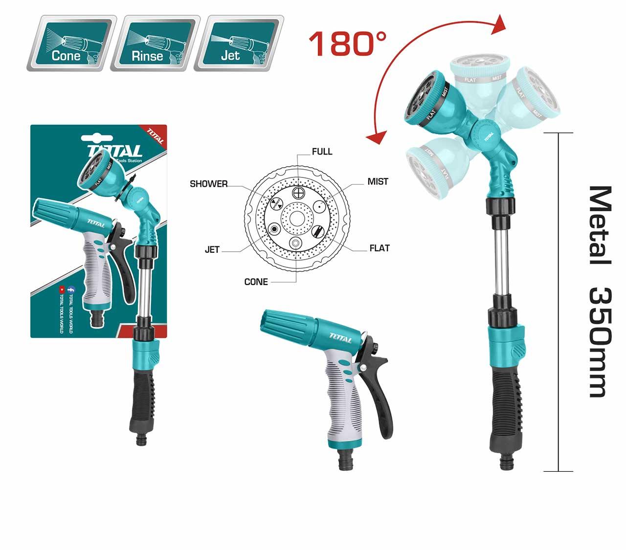 BỘ 2 ĐẦU PHUN NƯỚC TOTAL THWSK0201 - HÀNG CHÍNH HÃNG