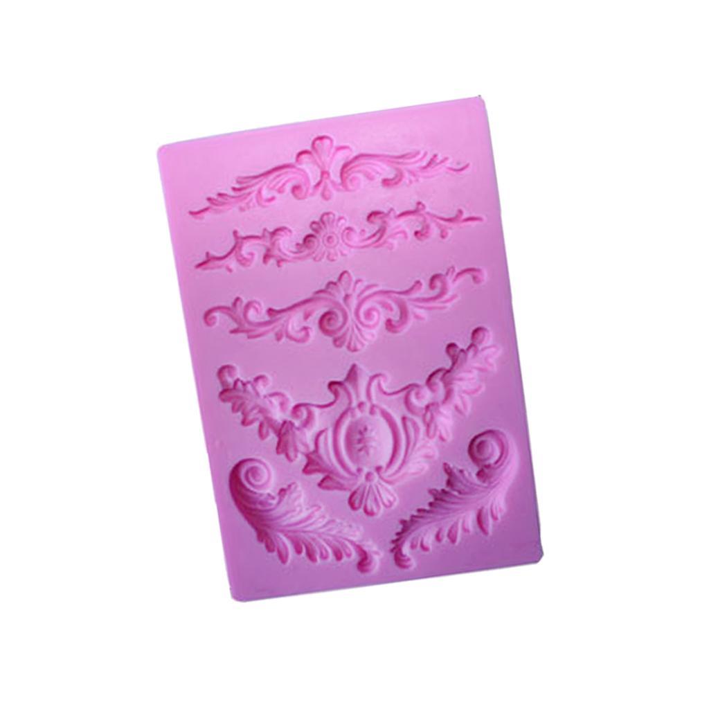 Silicone Fondant Cake Sugarcraft Decorating Mould Tools Shape Decorating