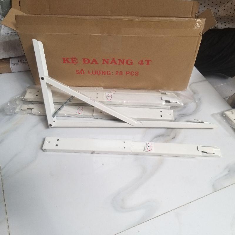 (Bộ 2 cái)Bản lề gập siêu phẩm chịu tải 120kg-Ke đa năng gấp gọn thông minh 40cm