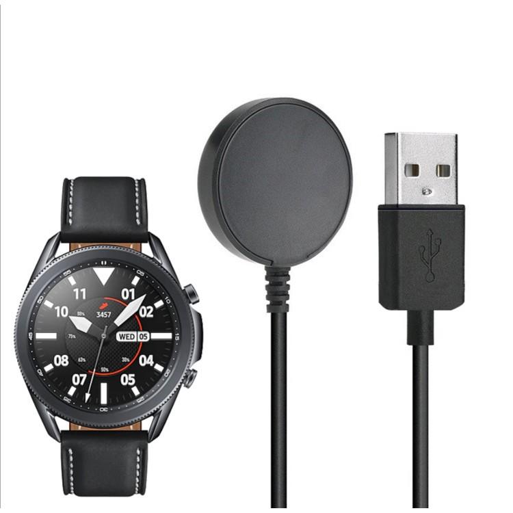 Đế Sạc Kèm Dây Cáp Usb cho đồng hồ Samsung galaxy watch 3 41/45mm chất lượng vượt trội