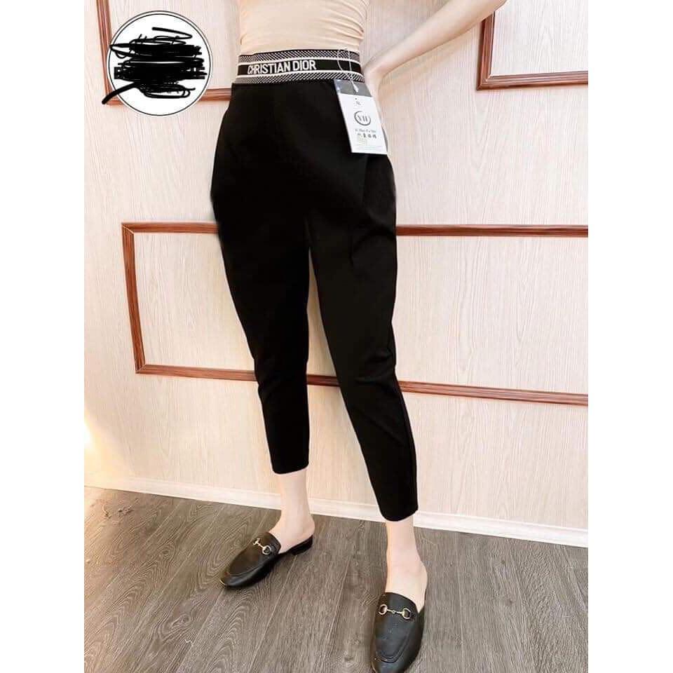Quần baggy umi cạp cao