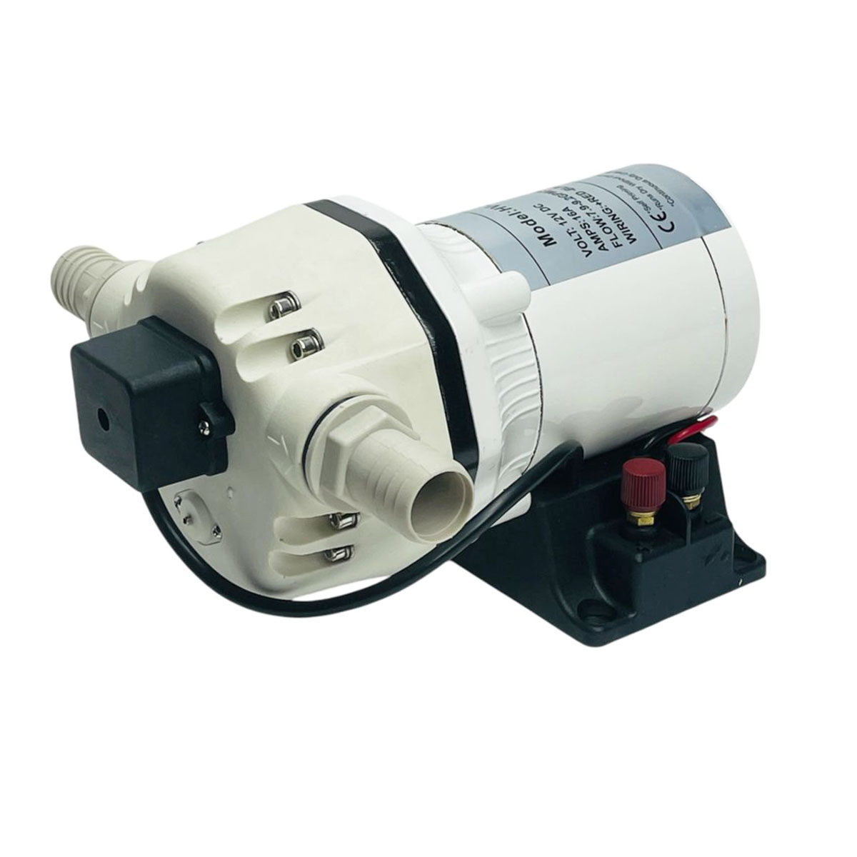 Bơm hóa chất giặt tẩy, nước rửa chén bát điện 12V 24V HV-30 lưu lượng 20L