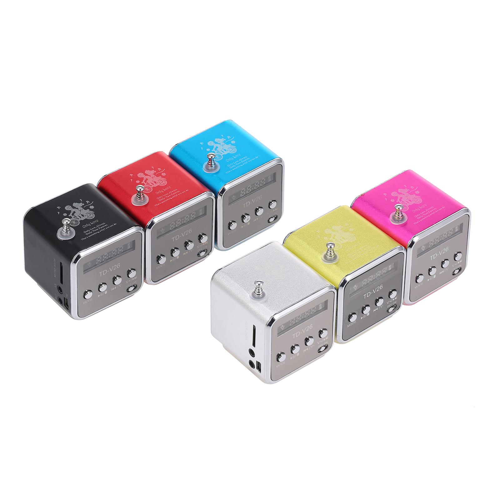 Loa mini có dây 3,5 mm Bộ khuếch đại âm nhạc Hỗ trợ thẻ TF cho máy tính xách tay DVD