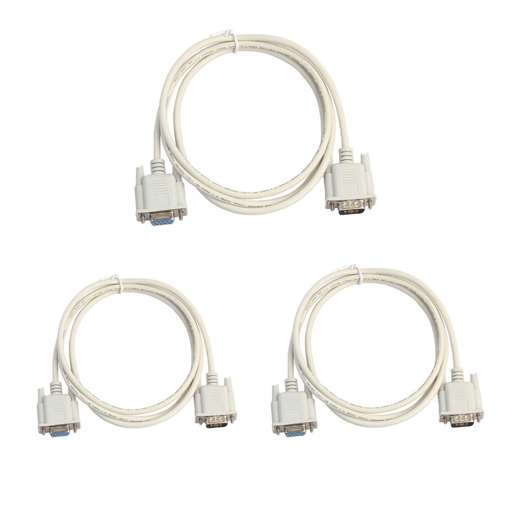 PVC RS232 Male To Female DB9 HDMI Adapter Cable Serial Port Cable