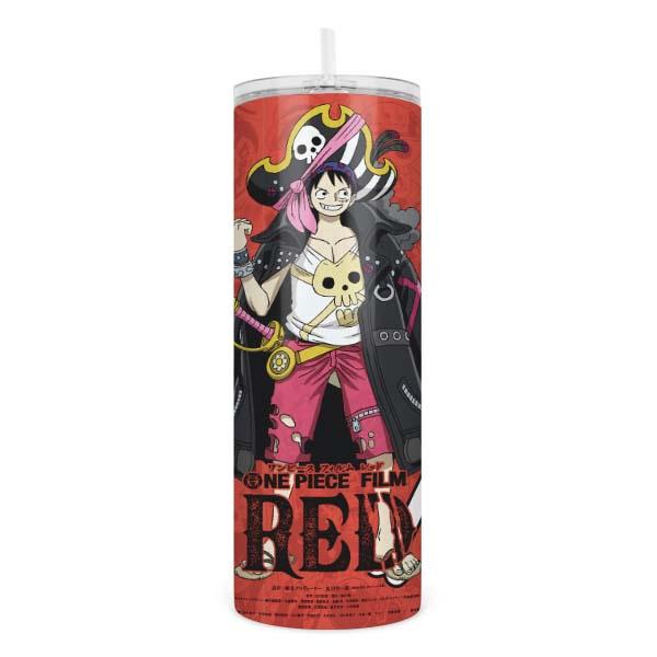 Bình Giữ Nhiệt Hình One Piece Film Red - Tỉ Mỉ Studio - Mã 0808AT02