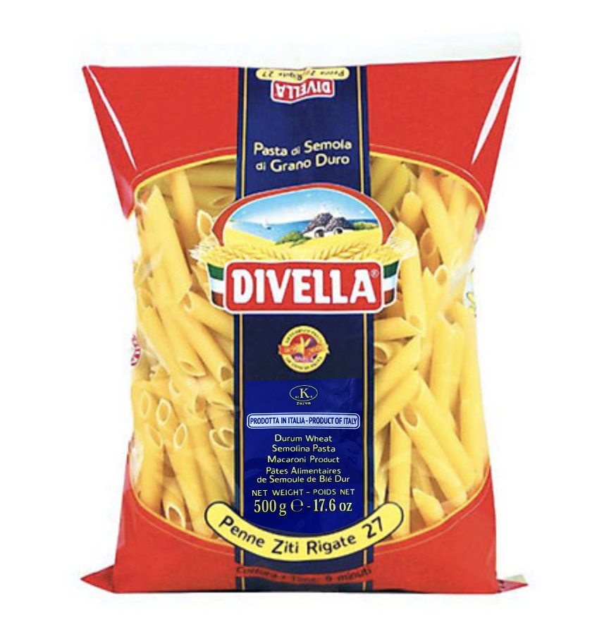 Nui Divella Penne Số 27 (500g)