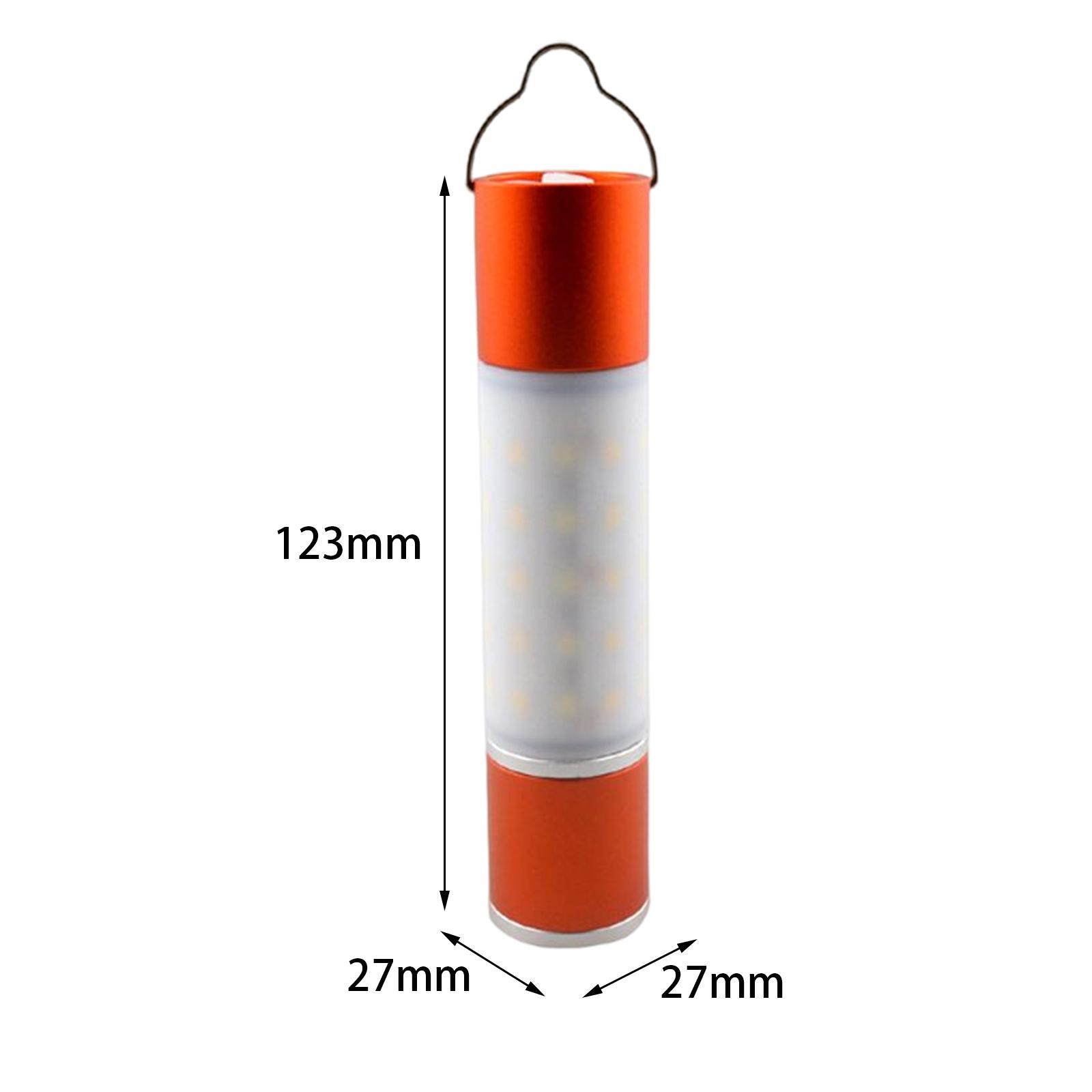 3Pcs Mini Flashlight USB Rechargeable for Camping Hiking