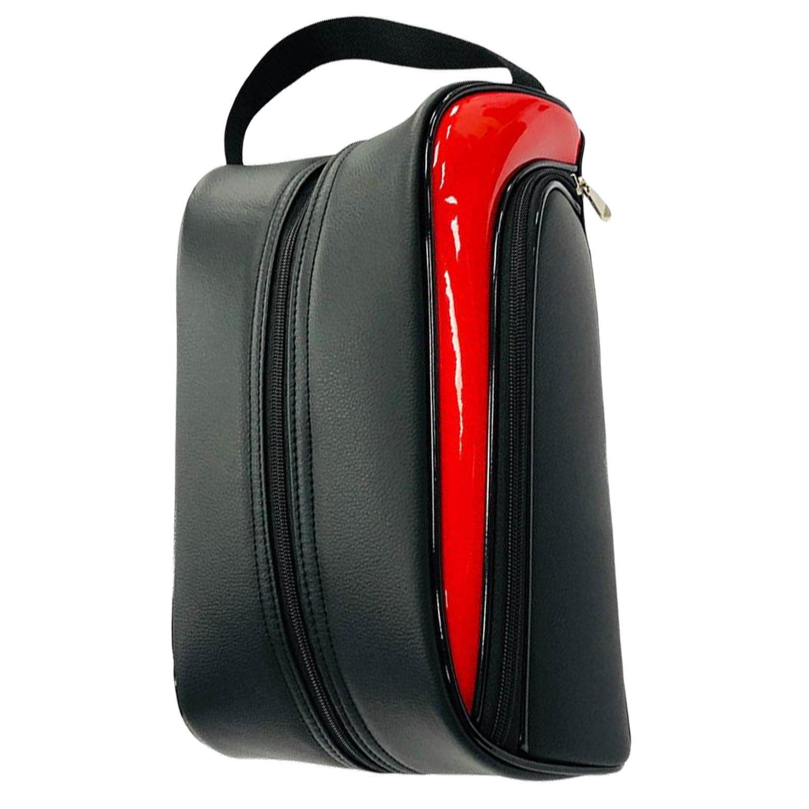 Golf Shoes Bag Deluxe Leather Outdoor Shoe  Golf Gift for Men Women
