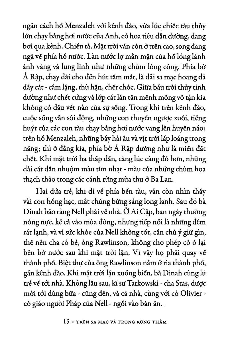 Trên Sa Mạc Và Trong Rừng Thẳm