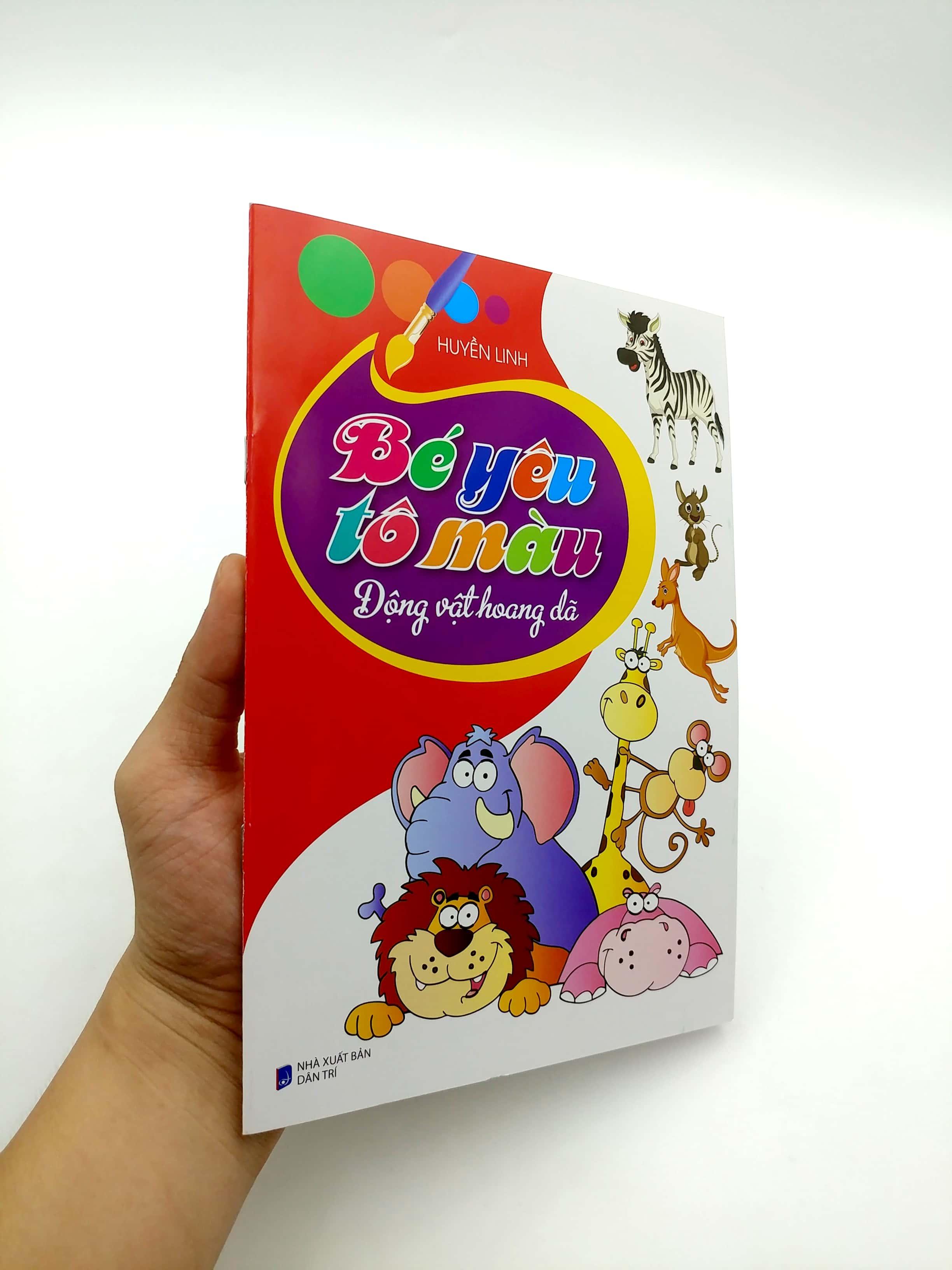 Bé Yêu Tô Màu - Động Vật Hoang Dã