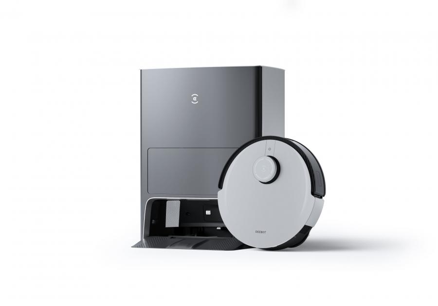 Robot hút bụi lau nhà Ecovacs Deebot X1 Omni - Lực hút 5000pa - Hàng chính hãng, bản quốc tế, tiêu chuẩn Châu Âu