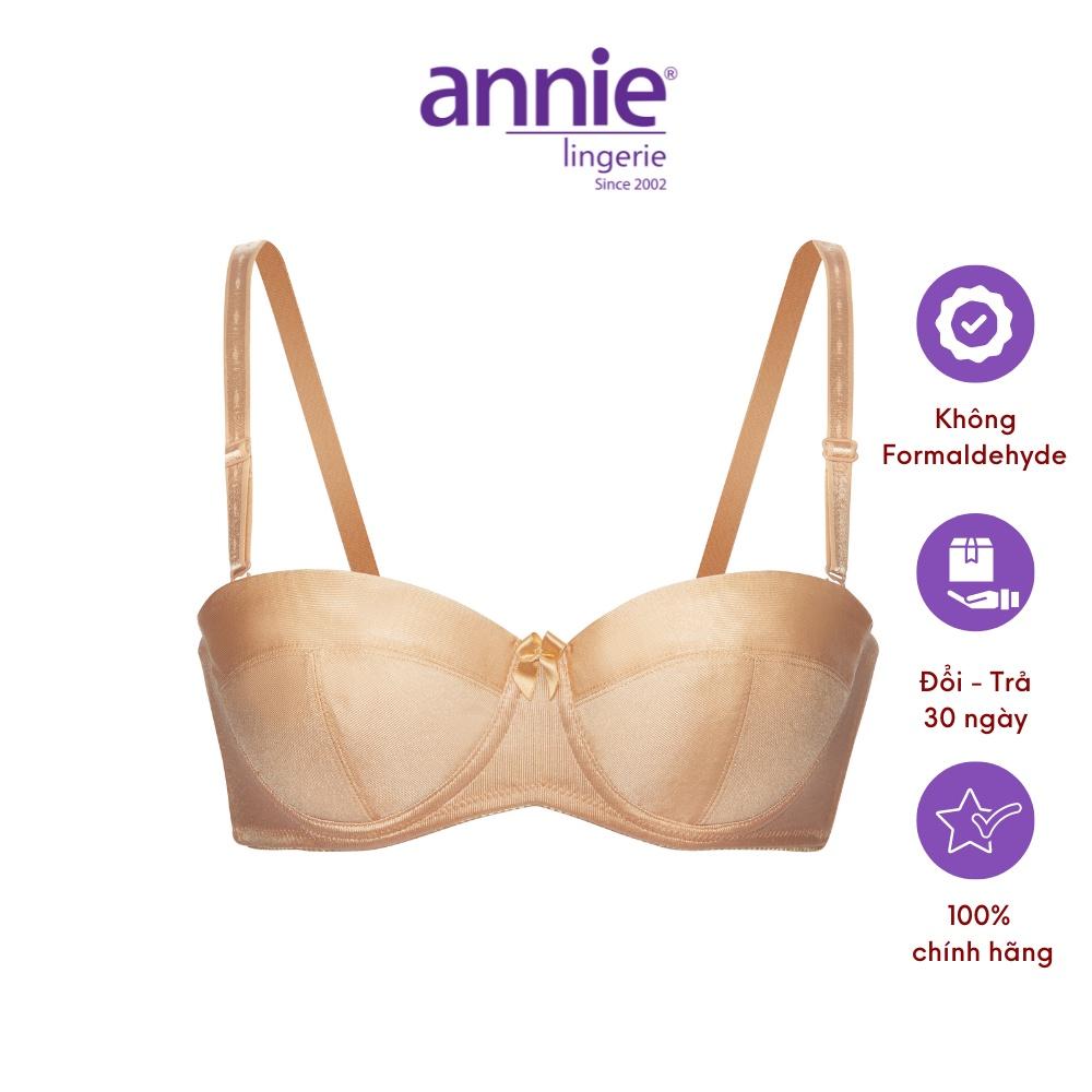 Áo ngực cúp ngang mút mỏng siêu nhẹ annie BRA8149 quyến rũ, có chỗ lắp thêm mút nâng ngực gợi cảm, ôm ngực không hở ngực