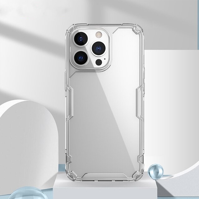 Ốp lưng dẻo TPU cho iPhone 14 Pro Max (6.7 inch) Nillkin Nature TPU Pro Case