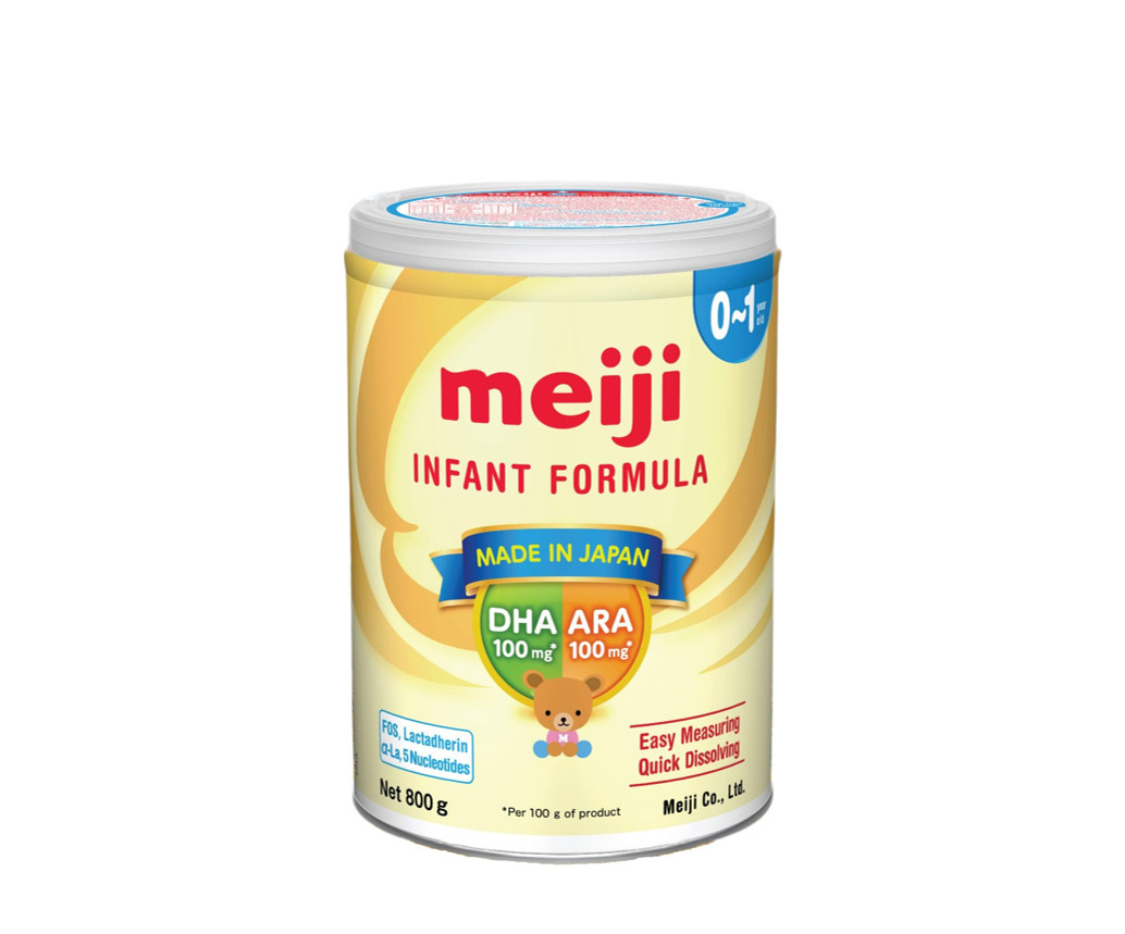 Combo 1 Hộp Sản Phẩm Dinh Dưỡng Công Thức Meiji Infant Formula EZcube (540g) Và 1 Hộp Meiji Infant Formula (800g)