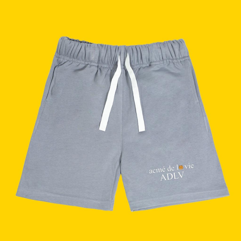 Quần short ADLV KAKAO nỉ da cá Hogoto shop , quần short unisex nam nữ chất liệu cotton