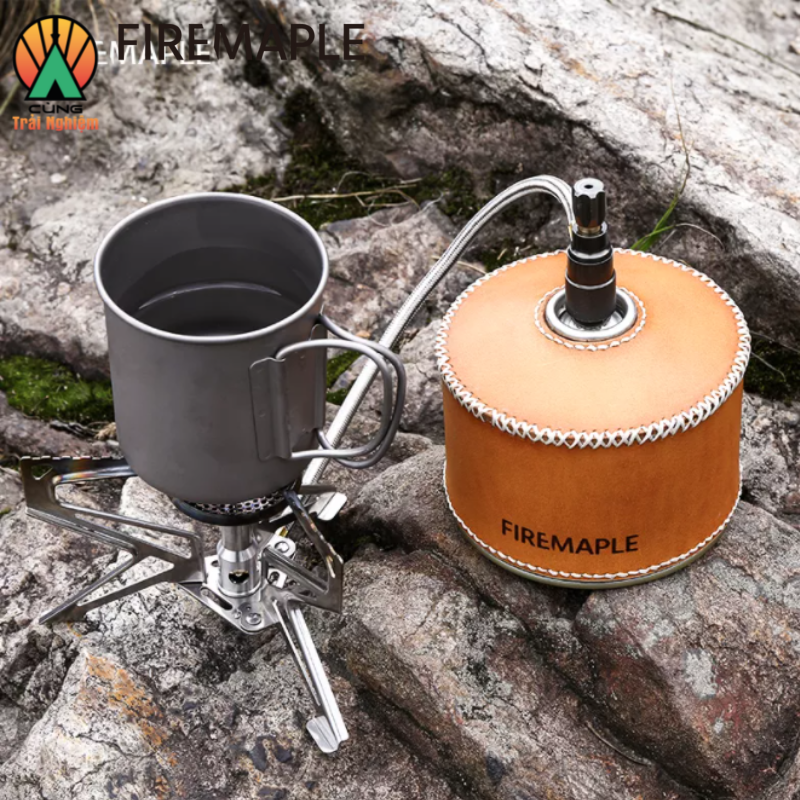 Bếp Gas Điều Chỉnh Áp Suất Polaris Fire Maple FMS-Pol01 Nhỏ Gọn Chuyên Dụng Cho Du Lịch, Dã Ngoại Cắm Trại