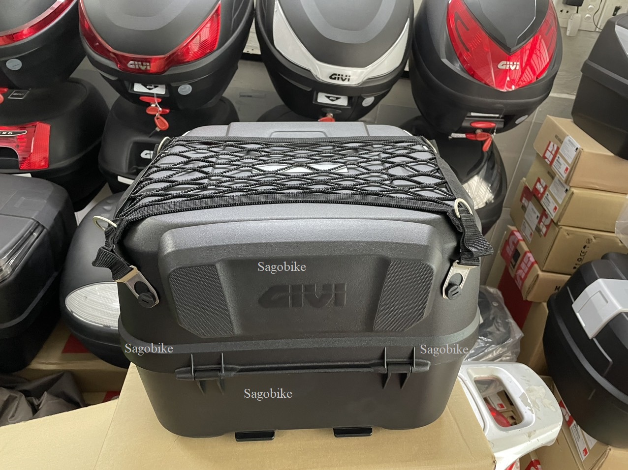 Thùng givi B33NTM-ADV, thùng givi 33 lit phiên bản đủ phụ kiện