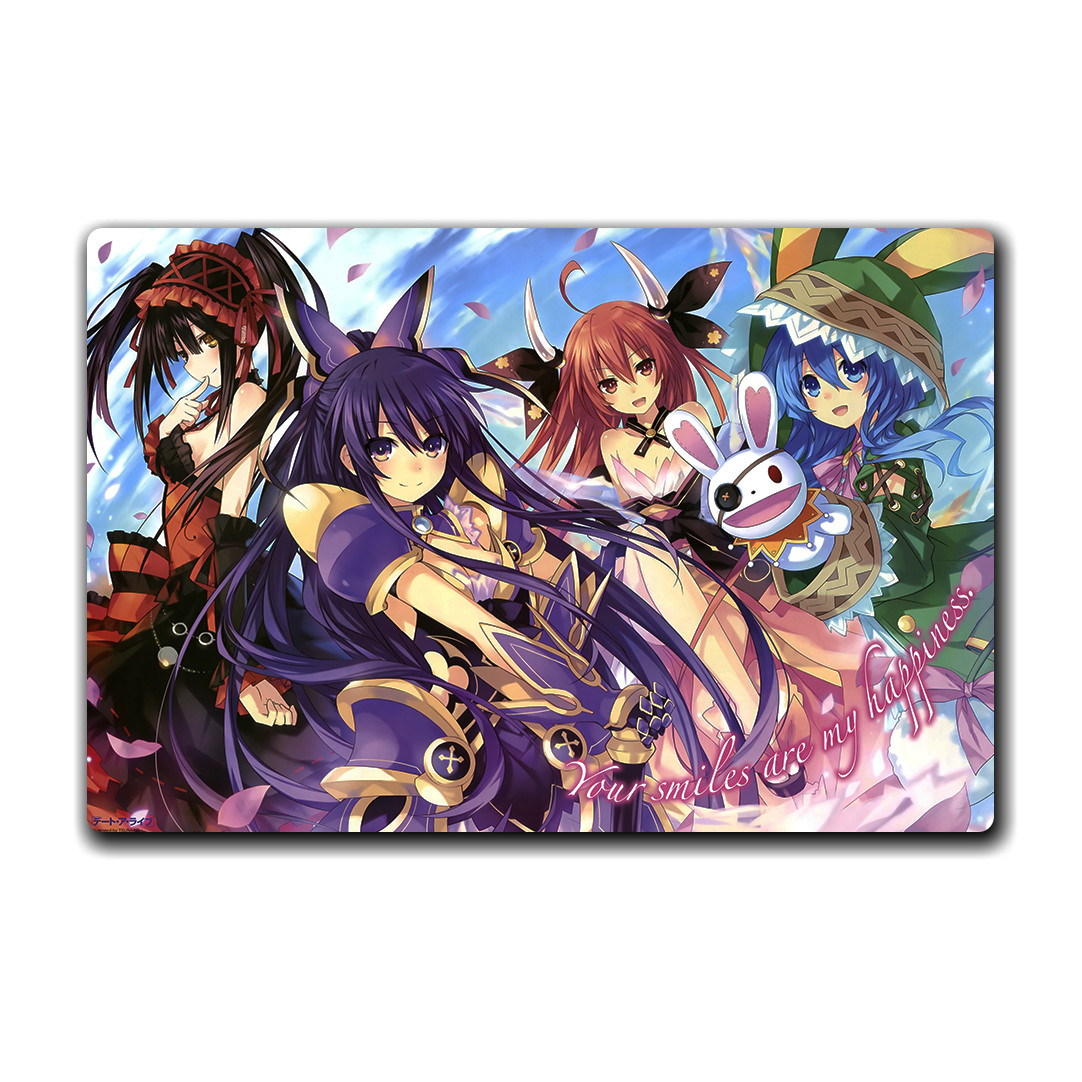 Mouse pad siêu to , miếng Lót chuột máy tính 60x40 cm, đồ di chuột máy tính hình Anime Date A Live - Cuộc Hẹn Sống Còn