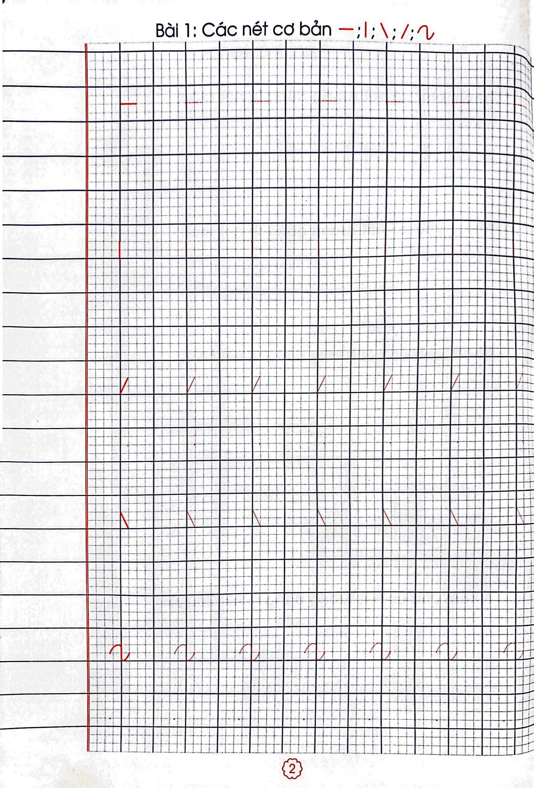 Vở Luyện Viết Lớp 1 - Quyển 1 (Cánh Diều)