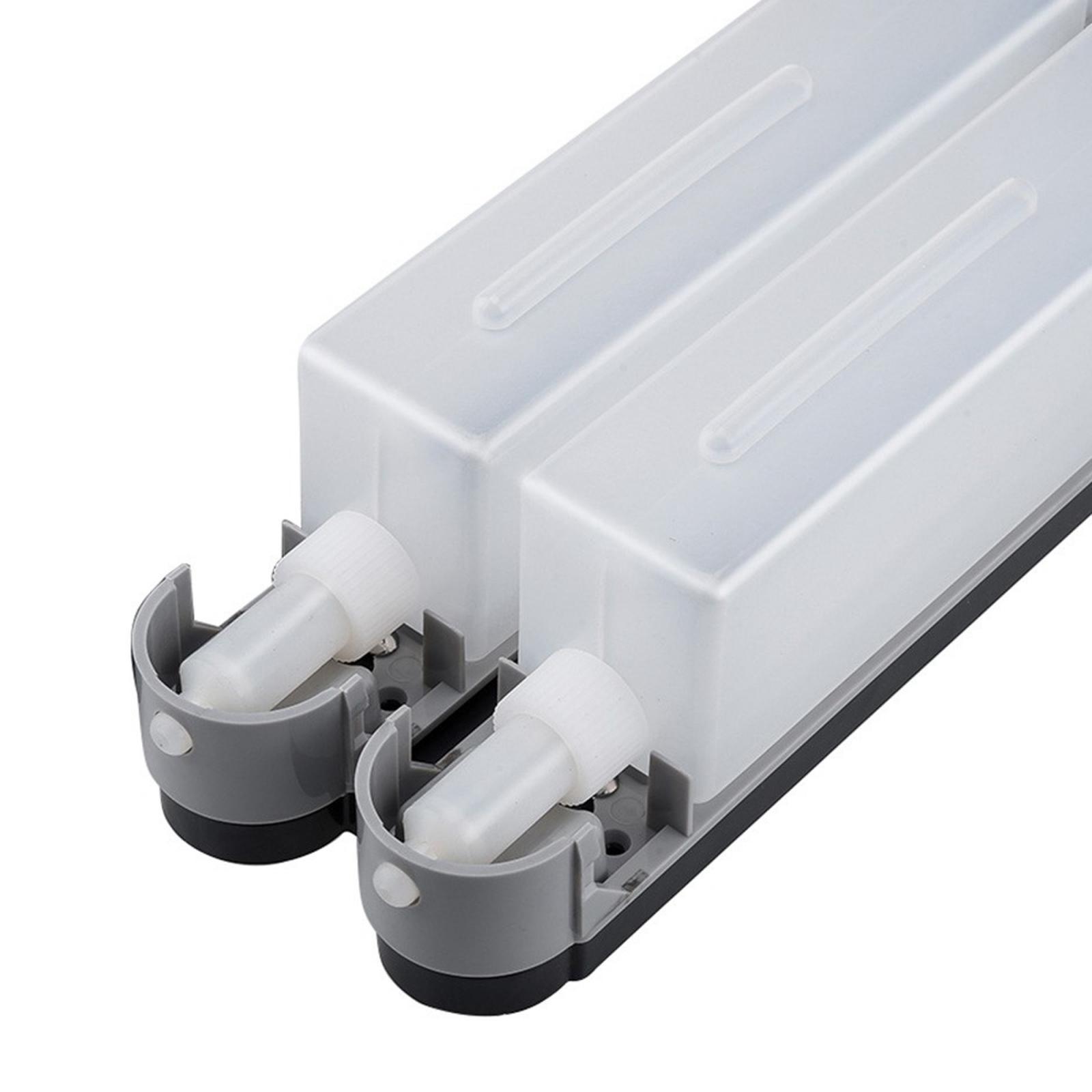 2x Bathroom Soap Dispenser Shower Shampoo Gel Pump Bottle Home Hotel Cafe