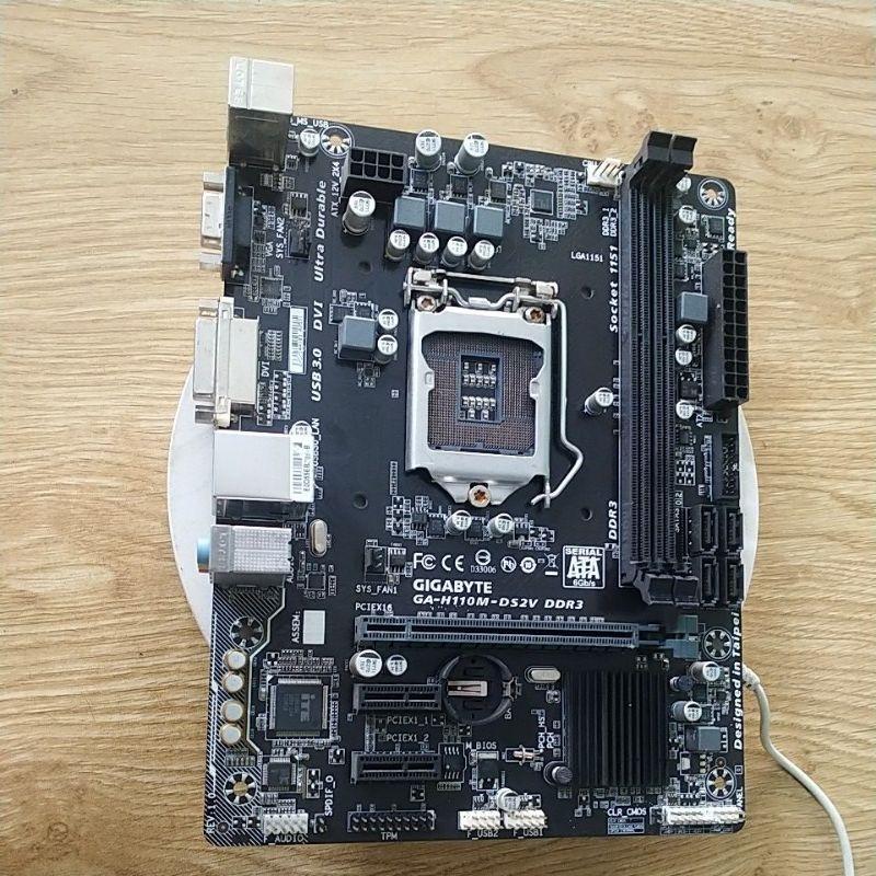 mainboard GIGABYTE h110M-DS2V RAM DDR3 socket 1151