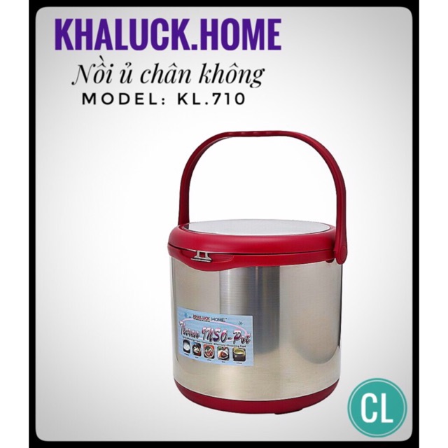 Nồi ủ nhiệt Khaluck.home 5 Lít KL-710 - Hàng Chính Hãng