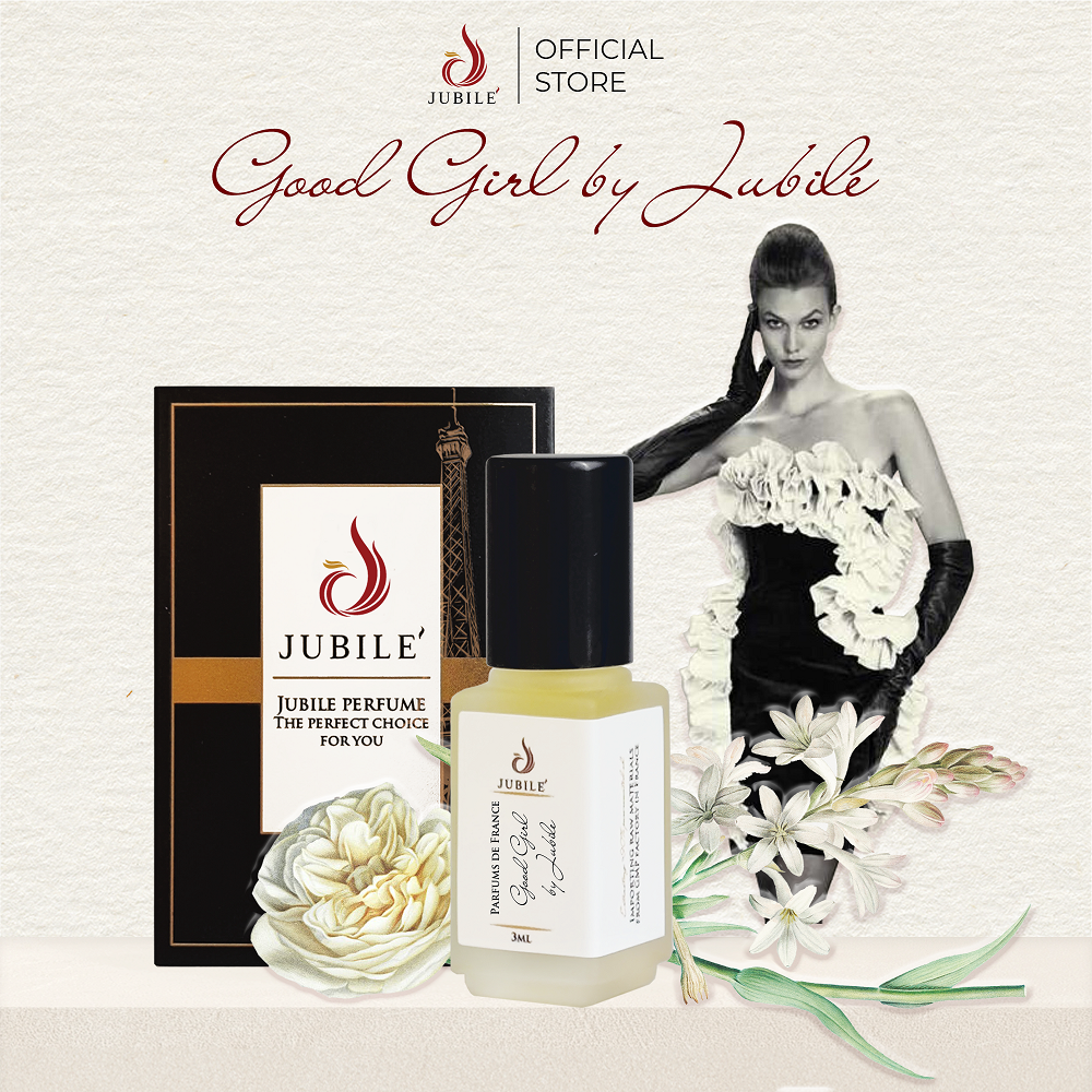 Tinh dầu nước hoa Pháp Jubilé lăn 3ml GOOD GIRL BY JUBILÉ