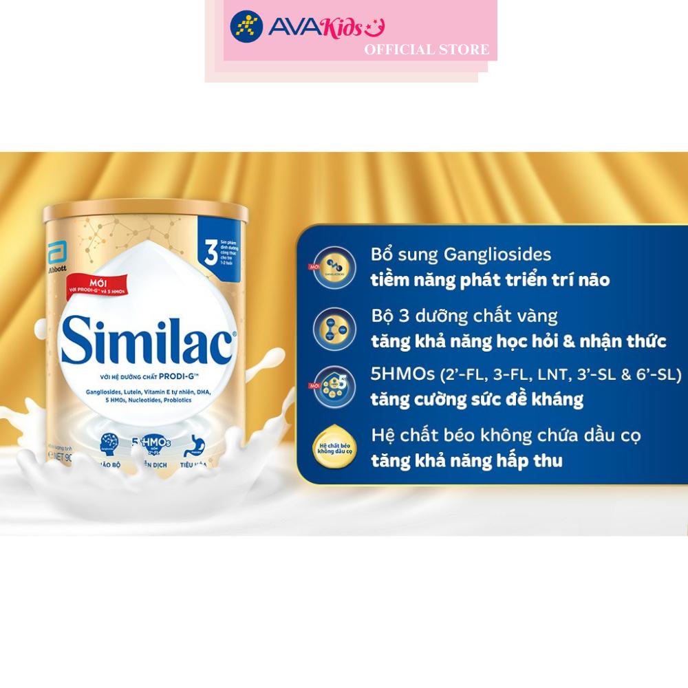 Sữa bột Similac 5G số 3 900g (1 - 2 tuổi)