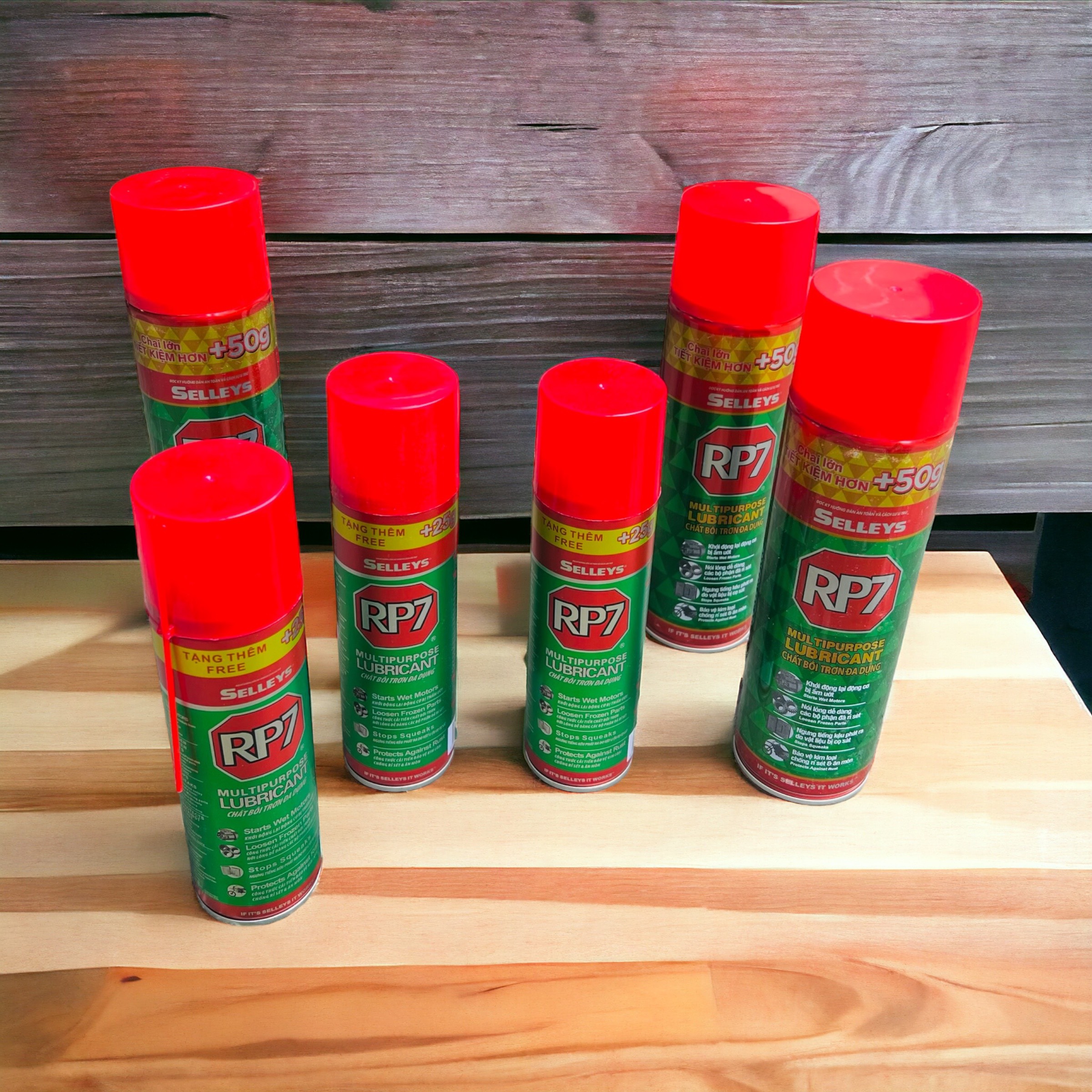 RP7 Dầu Chống Rỉ Sét và dưỡng bóng đa dụng 150g và 350g