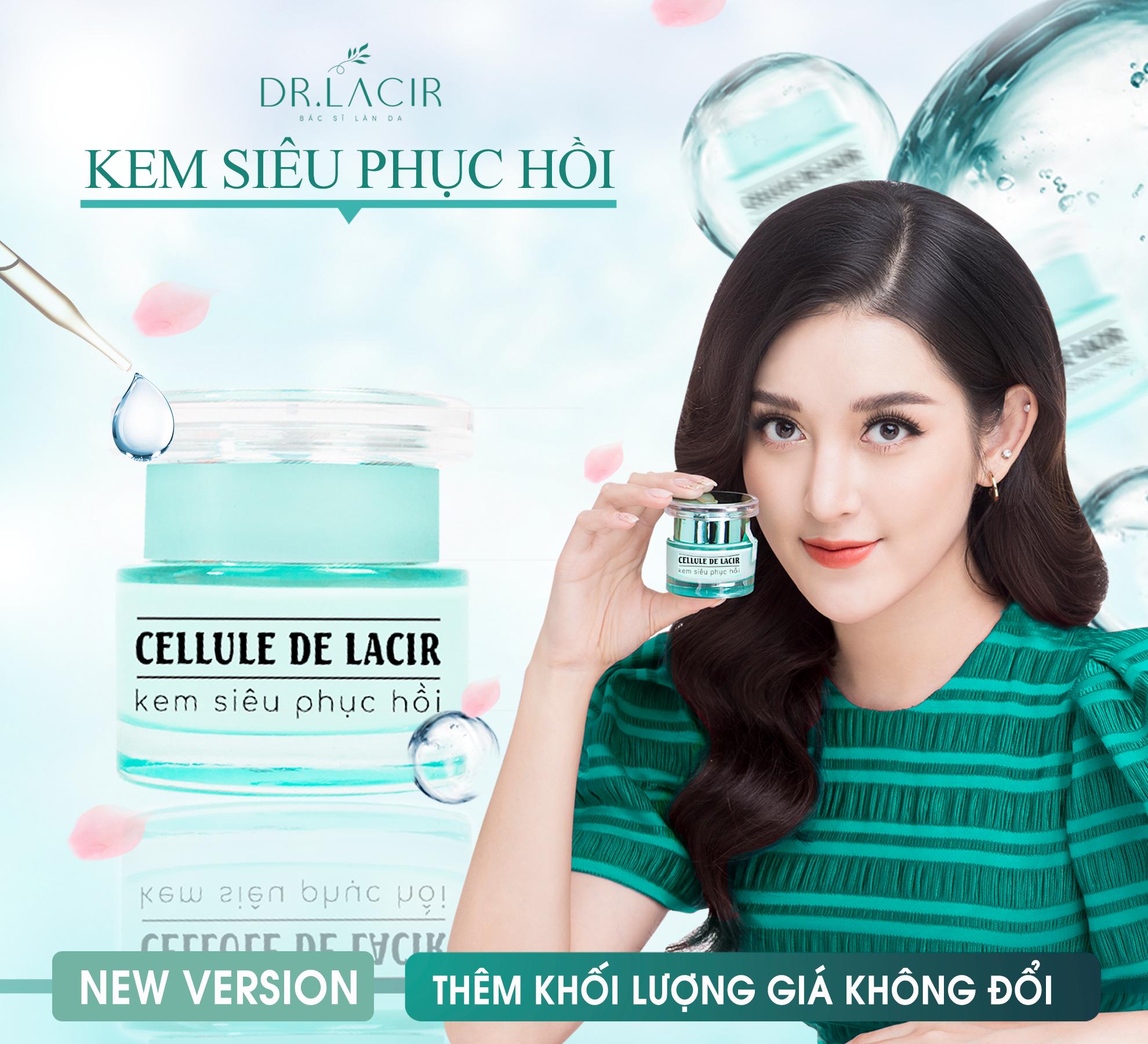 [[ Kem Siêu Phục Hồi Cellule De Lacir ]] - Da Nhiễm Corticoid, Thuỷ Ngân, Chì, Yếu - Chính Hãng Hàn Quốc Dr. Lacir