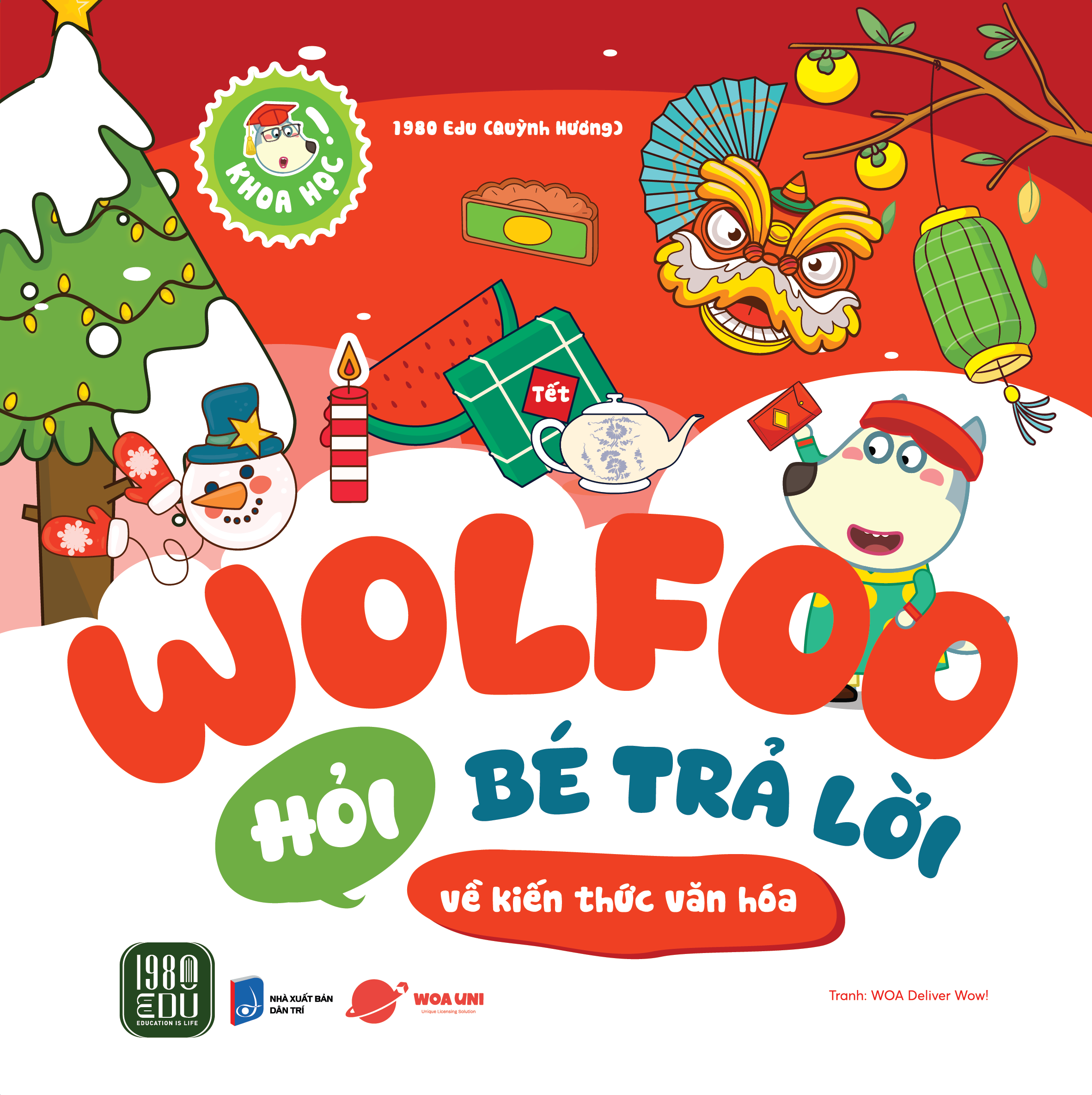 Combo 6 cuốn Wolfoo Hỏi Bé Trả Lời