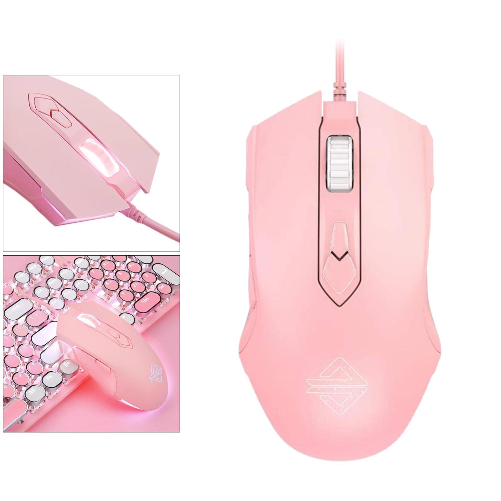 Laptop Mouse 7 Buttons for Windows 7/8/10 / XP Linux with 2500 DPI Breathing